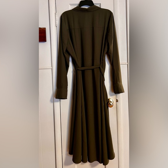 Rachel Parcell Olive Shirt Dress - Picture 3 of 5